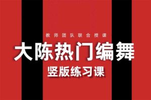 付费课程 大陈热门编舞教程网赚项目-副业赚钱-互联网创业-资源整合老猫网赚