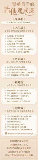 简单易学的吉他速成课 李健御用吉他手，带你从零基础变身弹唱达人（完结）网赚项目-副业赚钱-互联网创业-资源整合老猫网赚