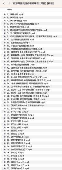 钢琴零基础速成视频课程【课程】【视频】网赚项目-副业赚钱-互联网创业-资源整合老猫网赚