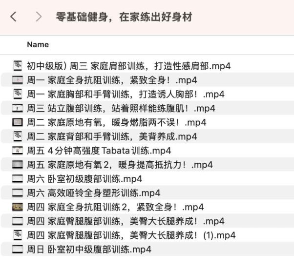 零基础健身，在家练出好身材网赚项目-副业赚钱-互联网创业-资源整合老猫网赚
